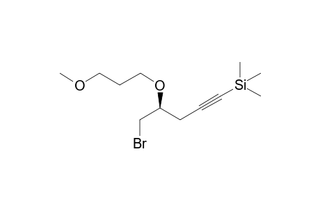 (S)-1-Bromo-2-(methoxypropyl-2-oxy)-5-trimethylsilyl-4-pentyne