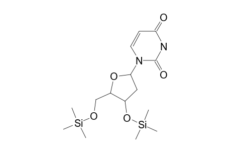 2'-Desoxyuridine, 2tms derivative