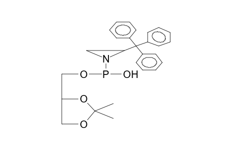 1,2-O,O'-ISOPROPYLIDENEGLYCEROL, 3-N-TRITYLETHYLENEAMIDOPHOSPHITE