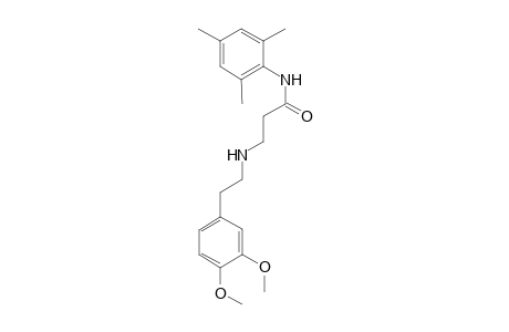 3-(homoveratrylamino)-N-mesityl-propionamide