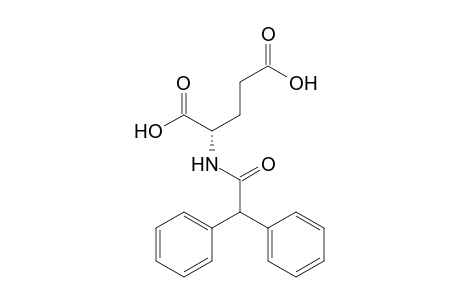 (2S)-2-(2,2-diphenylethanoylamino)pentanedioic acid