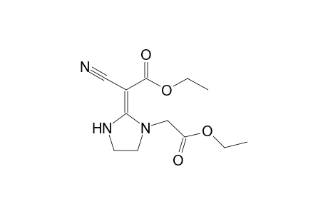 1-[(Ethoxycarbonyl)methyl]-2-[cyano(ethoxycarbonyl)methylene]imidazolidine