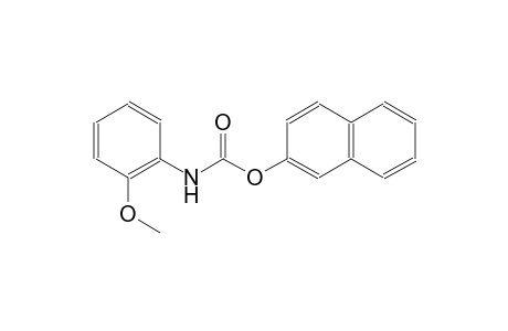 (2-Methoxyphenyl)carbamic acid, naphthalen-2-yl ester