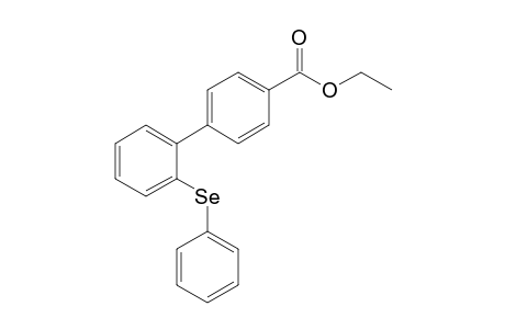 Ethyl 4-[(2-phenylseleno)phenyl]benzoate