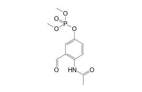 (4-acetamido-3-formyl-phenyl) dimethyl phosphate