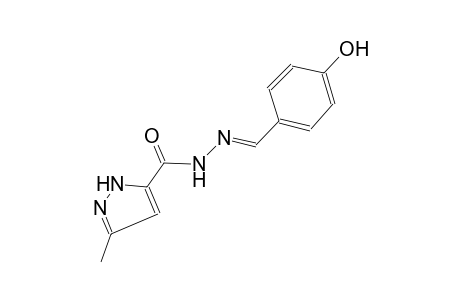 1H-pyrazole-5-carboxylic acid, 3-methyl-, 2-[(E)-(4-hydroxyphenyl)methylidene]hydrazide