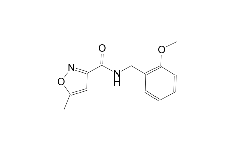 N-(2-methoxybenzyl)-5-methyl-3-isoxazolecarboxamide