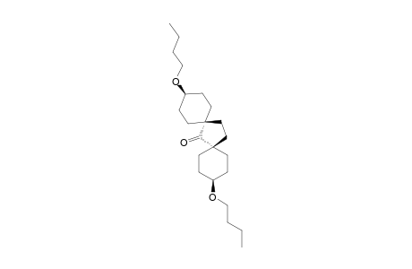 trans,trans-3,11-Dibutoxydispiro[5.1.5.2]pentadecan-7-one