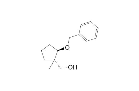 trans-(2-benzyloxy-1-methylcyclopentyl)-methanol