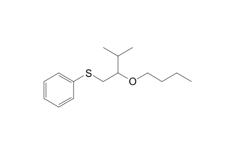 Benzene, [(2-butoxy-3-methylbutyl)thio]-