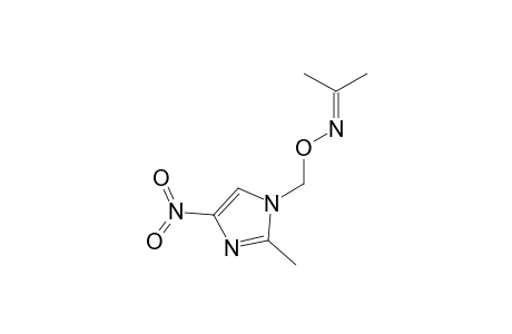 Propan-2-one O-(2-methyl-4-nitro-1H-imidazol-1-yl) methyl Oxime