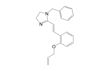1-Benzyl-2-{[2-(propeny-)oxy)-phenyl]ethenyl}-4,5-dihydroimidazole