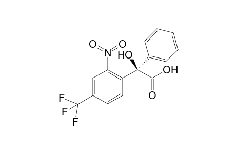 (2R)-2-hydroxy-2-[2-nitro-4-(trifluoromethyl)phenyl]-2-phenyl-acetic acid