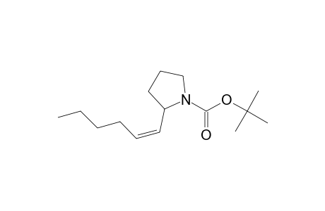 N-(tert-Butoxycarbonyl)-2-(1-hexenyl)pyrrolidine
