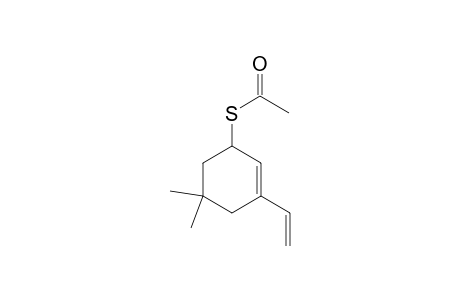 5,5-Dimethyl-3-vinyl-2-cyclohexenyl Thioacetate