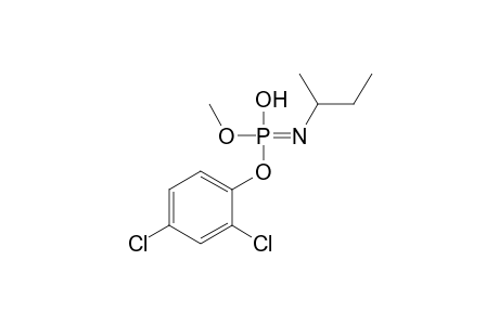 Phosphoramidic acid, sec-butyl-,0-methyl-0-(2,4-dichlorophenyl)ester