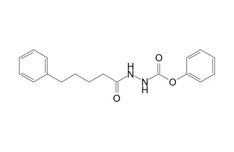 Phenyl 2-(5-phenylpentanoyl)hydrazinecarboxylate
