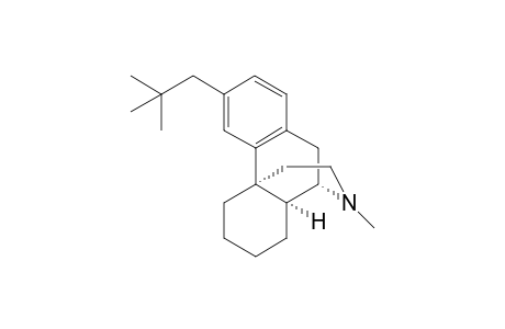 (4bS,8aS,9S)-11-Methyl-3-neopentyl-6,7,8,8a,9,10-hexahydro-5H-9,4b-(epiminoethano)phenanthrene