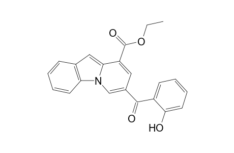 Ethyl 3-(2'-hydroxybenzoyl)benzo[b]indolizine-1-carboxylate