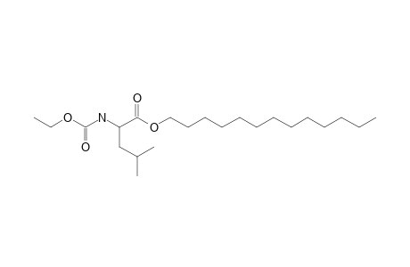 L-Leucine, N-ethoxycarbonyl-, tridecyl ester