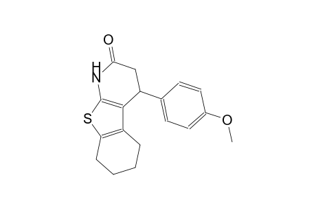 benzo[4,5]thieno[2,3-b]pyridin-2(1H)-one, 3,4,5,6,7,8-hexahydro-4-(4-methoxyphenyl)-