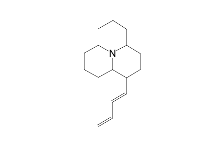 1-(Butadienyl)-4-propylquinolizidine
