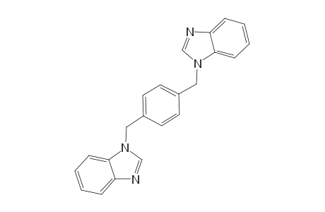 1-[4-(benzimidazol-1-ylmethyl)benzyl]benzimidazole