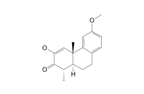 2-Hydroxy-12-methoxy-19-norpodocarpa-1,8,11,13-tetraen-3-one