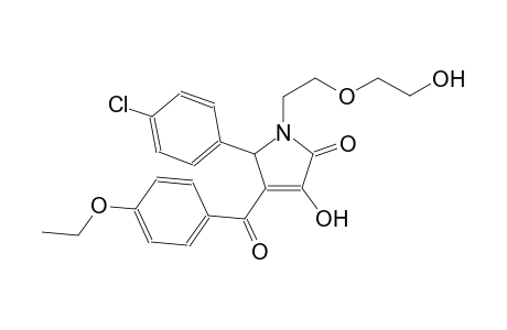 5-(4-chlorophenyl)-4-(4-ethoxybenzoyl)-3-hydroxy-1-[2-(2-hydroxyethoxy)ethyl]-1,5-dihydro-2H-pyrrol-2-one