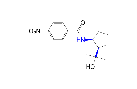 cis-N-[2-(1-HYDROXY-1-METHYLETHYL)CYCLOPENTYL]-p-NITROBENZAMIDE