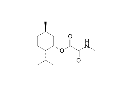 Neomenthyl N-methyloxamate