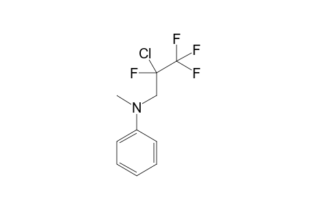 N-(2-Chloro-2,3,3,3-tetrafluoropropyl)-N-methylaniline