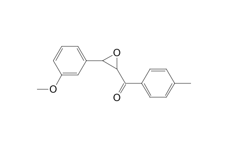 (3-(3-Methoxyphenyl)oxiran-2-yl)(p-tolyl)methanone