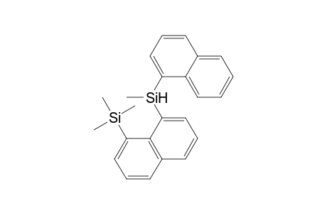 8-(Trimethylsilyl)-1-(methyl(1-naphthyl)silyl)naphthalene