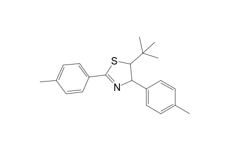 2,4-bis(4'-Methylphenyl)-5-(t-butyl)thiazoline