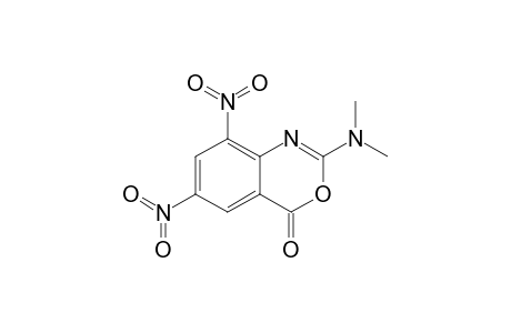 2-Dimethylamino-6,8-dinitro-3,1-benzoxazin-4-one