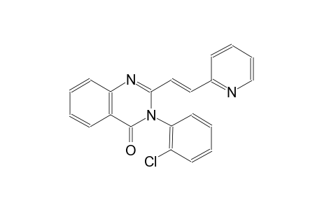 3-(2-chlorophenyl)-2-[(E)-2-(2-pyridinyl)ethenyl]-4(3H)-quinazolinone