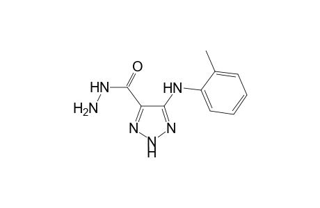 5-o-Tolylamino-2H-1,2,3-triazol-4-carbohydrazide
