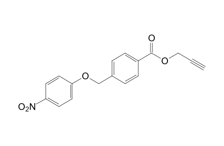alpha-(p-NITROPHENOXY)-p-TOLUIC ACID, 2-PROPYNYL ESTER