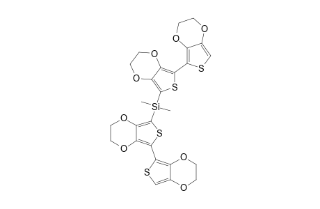 DIMETHYL-BIS-(2,3,2',3'-TETRAHYDRO-[5,5']-BI-[THIENO-[3,4-B]-[1,4]-DIOXINYL]-7-YL)-SILANE