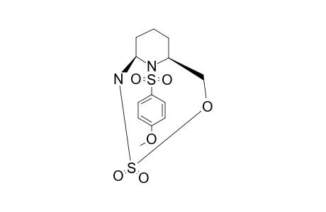 10-(4-METHOXYBENZENESULFONYL)-4-OXA-3-THIA-2,10-DIAZA-BICYCLO-[4.3.1]-DECANE-3,3-DIOXIDE