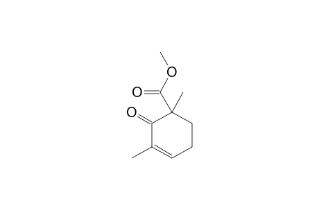 1,3-Dimethyl-2-oxocyclohex-3-enecarboxylic acid, methyl ester