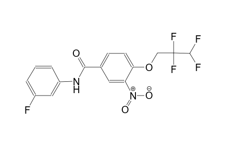 benzamide, N-(3-fluorophenyl)-3-nitro-4-(2,2,3,3-tetrafluoropropoxy)-