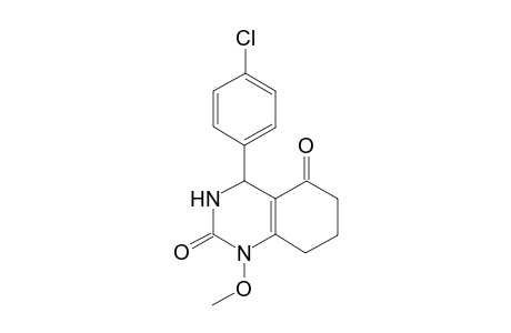 4-(4-Chlorophenyl)-1-methoxy-3,4,7,8-tetrahydroquinazoline-2,5(1H,6H)-dione