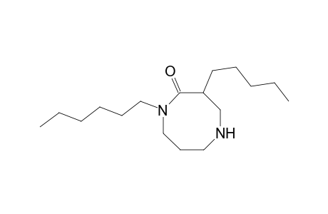 1,5-Diazocin-2(1H)-one, 1-hexylhexahydro-3-pentyl-