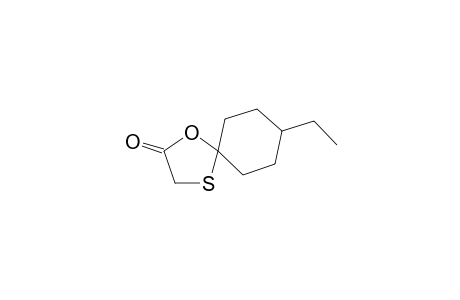 8-ethyl-1-oxa-4-thiaspiro[4.5]decane-2-one