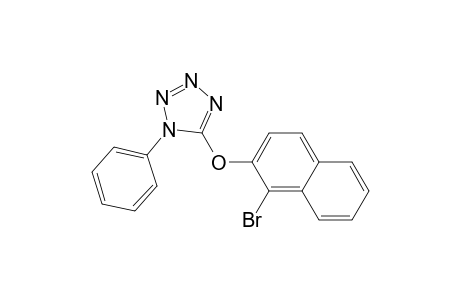 5-(1-bromanylnaphthalen-2-yl)oxy-1-phenyl-1,2,3,4-tetrazole