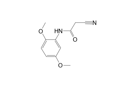 2-cyano-N-(2,5-dimethoxyphenyl)acetamide