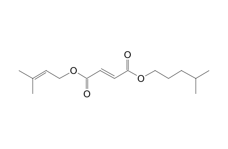 Fumaric acid, isohexyl 3-methylbut-2-en-1-yl ester