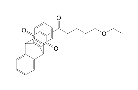 1,4,9,10-Tetrahydro-2-(5'-ethoxypentanoyl)-9,10-(o-benzeno)anthracene-1,4-dione